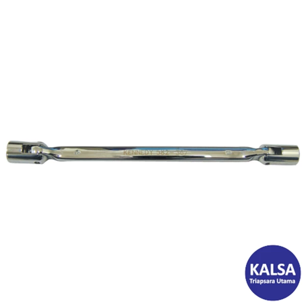 Kennedy KEN-582-3670K Size 8 x 9 mm Swivel End Socket Wrench
