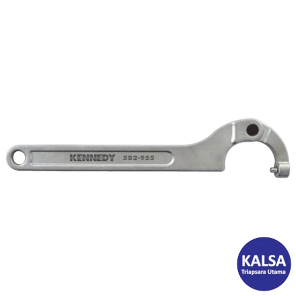 Kunci C Hook Kennedy KEN-582-9550K Size 35 - 50 mm Adjustable Pin and Hook Wrench