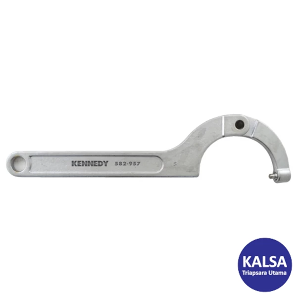 Kunci C Hook Kennedy KEN-582-9570K Size 80 - 120 mm Adjustable Pin and Hook Wrench