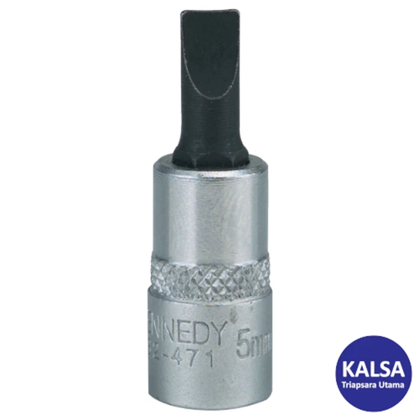 Mata Obeng Minus Kennedy KEN-582-4710K Size 5.5 mm Metric Slotted Socket Screwdriver Bit