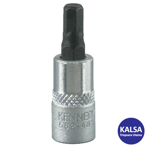 Mata Kunci Segi Enam Kennedy KEN-582-4800K Size 4.0 mm Metric Hexsagon Socket Screwdriver Bit