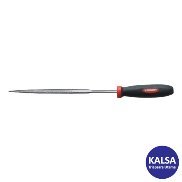 Kikir Kennedy KEN-033-0240K Length 160 mm Half Round Cut Smooth Industrial Diamond Needle File
