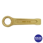 Kennedy KEN-575-6982K Size 19 mm Beryllium Copper Non-Sparking Ring End Slogging Wrench 1