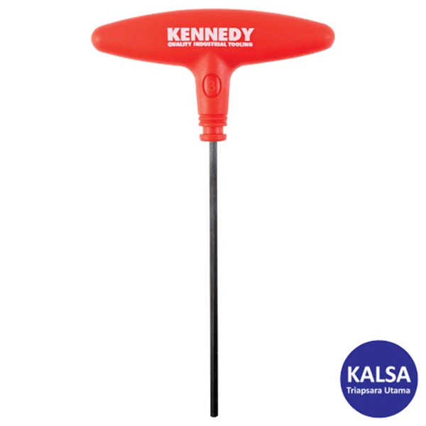 Kunci L Kennedy KEN-601-6120K Size 6 mm Metric T-Handle Hexagon Key Wrench