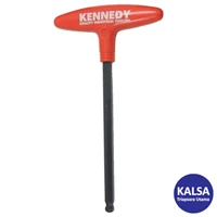 Kunci L Kennedy KEN-602-6050K Size 2.5 mm Metric Ball Driver Hexagon Key T-Handle Wrench