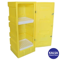Romold PSC2 Size 650 x 570 x 1650 mm Polyethylene  Spill Containment with Storage Cabinet