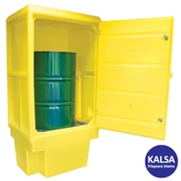Romold PSC3 Size 920 x 720 x 1835 mm Polyethylene Spill Containment with Storage Cabinet