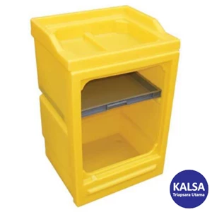 Kabinet Plastik Romold PWS Size 640 x 580 x 980 mm Polyethylene  Spill Containment with Storage Cabinet