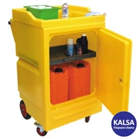 Kabinet Plastik Romold PWC4 Size 640 x 725 x 1075 mm Polyethylene  Spill Containment with Poly Cart