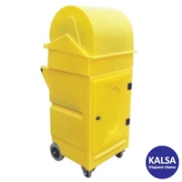 Kabinet Plastik Romold PMCXL4 Size 650 x 725 x 1550 mm Polyethylene Spill Containment with Lockable Cabinet on Wheel