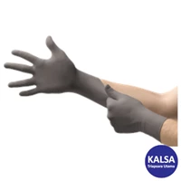 Glove Ansell TouchNTuff 93-250 Dark Grey Disposable Nitrile Hand Protection