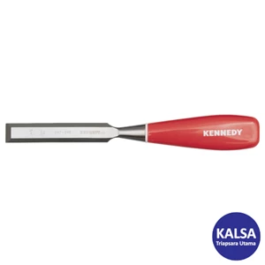Pahat Kayu Kennedy KEN-597-2400K Blade Width 16 mm (5/8”) Professional Bevel Edge Wood Chisel Set