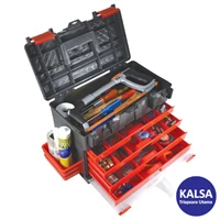 Kotak Perkakas Kennedy KEN-593-1500K Size 450 x 250 x 325 mm 4-Drawer Tool Chest Tool Box