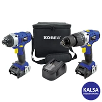 Kobe KBE-279-2300K KDD182 2-Pieces Cordless Combi Drill & Impact Driver Twin Pack Set