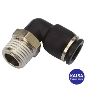Kennedy KEN-291-3120K KEC6-1MT Size 6 - G1/8 mm Elbow Connector to Male Taper Push-Fit Pneumatic Fitting