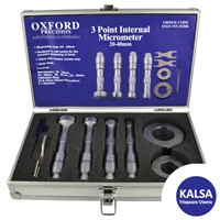 Oxford Precision OXD-335-2530K Range 20 - 40 mm 4 Point Bore Micrometer Set