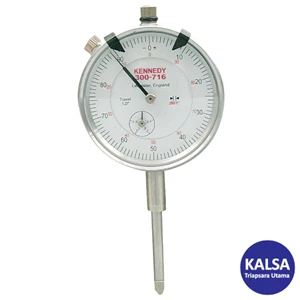 Kennedy KEN-300-7160K Dial Diameter 58 mm Easy Read Dial Gauge Plunger Type