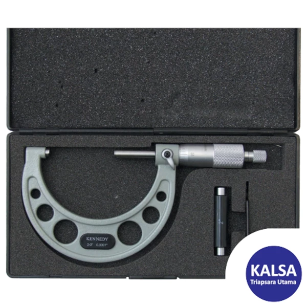 Kennedy KEN-335-0030K Range 50 - 75 mm Metric Enamelled Frame External Micrometer