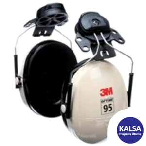 Pelindung Telinga 3M H6P3E/V Peltor Optime 95 Cap-Mount Earmuff Hearing Protection