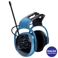 Pelindung Telinga MSA 767390 Left/RIGHT FM Pro Headband Blue Earmuff Passive Hearing Protection
