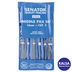 Kikir Senator SEN-031-6980K 6-Pieces Needle File Set 2
