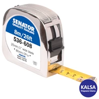 Senator SEN-536-6080K Length Blade 8 m / 25 ft Metric and Imperial Locking Tape Measure