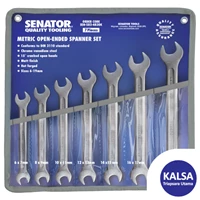 Kunci Pas Senator SEN-582-4830K 7-Pieces Metric Open Ended Spanner Set