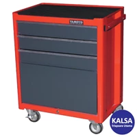Yamoto YMT-594-0500K 3-Drawers Classic Red Range Roller Cabinet