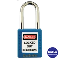Safety Padlock Lototo L410BLU Shackle Length 38 mm Charting System Keyed Differ