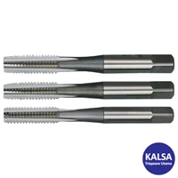 Hand Tap Sherwood SHR-085-0395D Size M8 x 0.75 mm 3-Pieces ISO Metric HSS Ground Thread Tap Set