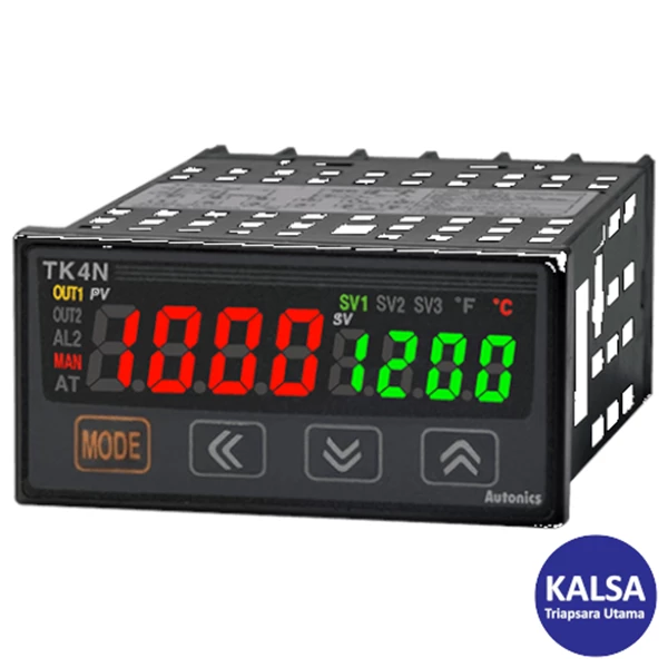 Autonics TK4N-R4CN Type Current DC0/4-20mA or SSR Drive 11VDC ON/OFF Temperature Controller