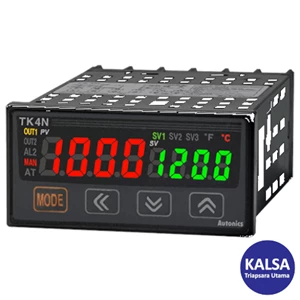 Autonics TK4N-14RC Type Relay 250VAC~ 3A - Current DC0/4-20mA or SSR Drive 11VDC ON/OFF Temperature Controller