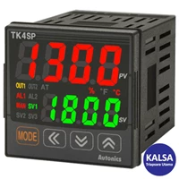 Temperatur Kontrol Autonics TK4SP-12CR Type Current DC0/4-20mA or SSR Drive 11VDC ON/OFF Relay 250VAC~ 3A Temperature Controller