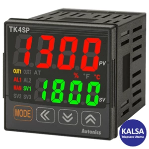 Autonics TK4SP-12CC Type Current DC0/4-20mA or SSR Drive 11VDC ON/OFF Temperature Controller