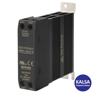 Autonics SRH1-2410-N Rated Load Current 10A Single-Phase Integrated Heatsink Type SSR Solid State Relay