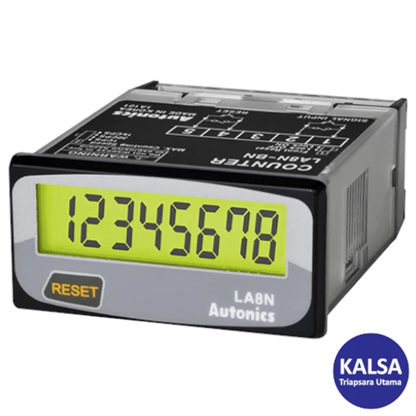 Timer Counter Autonics LA8N-BN-L Indicator Only LA8N Series Compact LCD Digital Display Counter