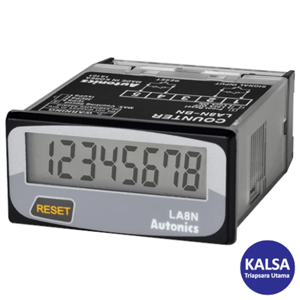 Timer Counter Autonics LA8N-BN Indicator Only LA8N Series Compact LCD Digital Display Counter