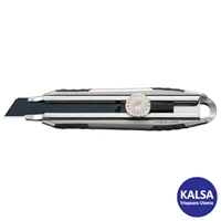 Pisau Cutter Die-Cast Aluminium Handle Ratchet Knife Olfa MXP-L Blade Size 3/4” / 18 mm X-Design Metal Series