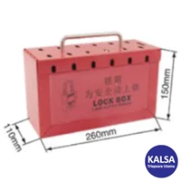 Group Safety Lockout Tagout Tools Box Station Lototo L499A Size 260 x 150 x 110 mm