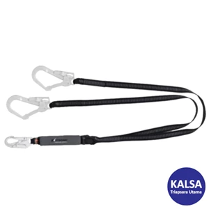 KStrong AFL406650 Length 1.8 m with Steel Scaffold and Forged Snap Hooks Epic Shock Absorbing Lanyard