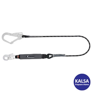 KStrong AFL402911 Length 1.8 m Epic Sharp Edge Shock Absorbing Lanyard with Steel Scaffold and Snap Hook