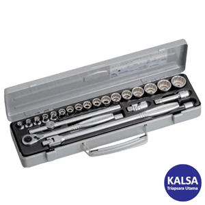 Kunci Sock Tone CX3172 with 24-Pieces Socket Wrench Set