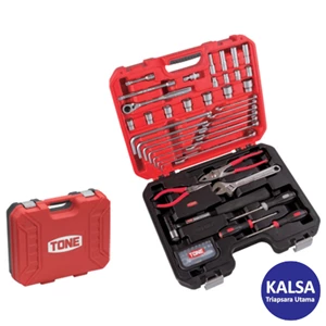 Kunci Set Tone K600 With 63-Pieces Combination Tool Set