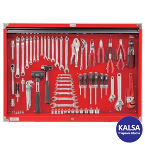 Kunci Set Tone C635 With 74-Pieces Tool Set (Servis Kit with Shutter)