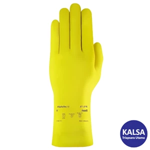 Ansell AlphaTec® 87-376 Lightweight Natural Rubber Glove