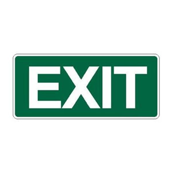 Safety Sign Exit Glow In The Dark