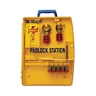 Brady 105929 Ready Access Padlock Station with 5 Steel Padlocks 1