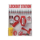 Brady 99697 Large Lockout Station with 12 Steel Padlocks 1