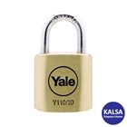 Yale Padlock Y110-20-111 Classic Series Outdoor Solid Brass 20 mm with Multi-pack 1