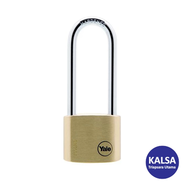 Yale Padlock Y110-40-163 Classic Series Outdoor Solid Brass Long Shackle 40 mm with Multi-pack